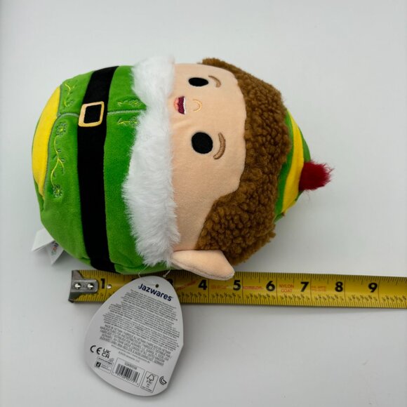 Squishmallows 7” BUDDY THE ELF - Christmas Ultra Soft Stuffed Plush Toy for Kids - Picture 3 of 3